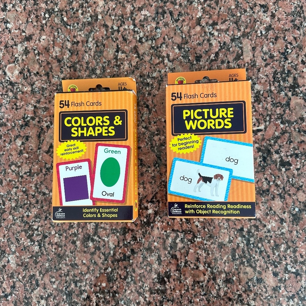 Colors & Shapes Flash Cards
